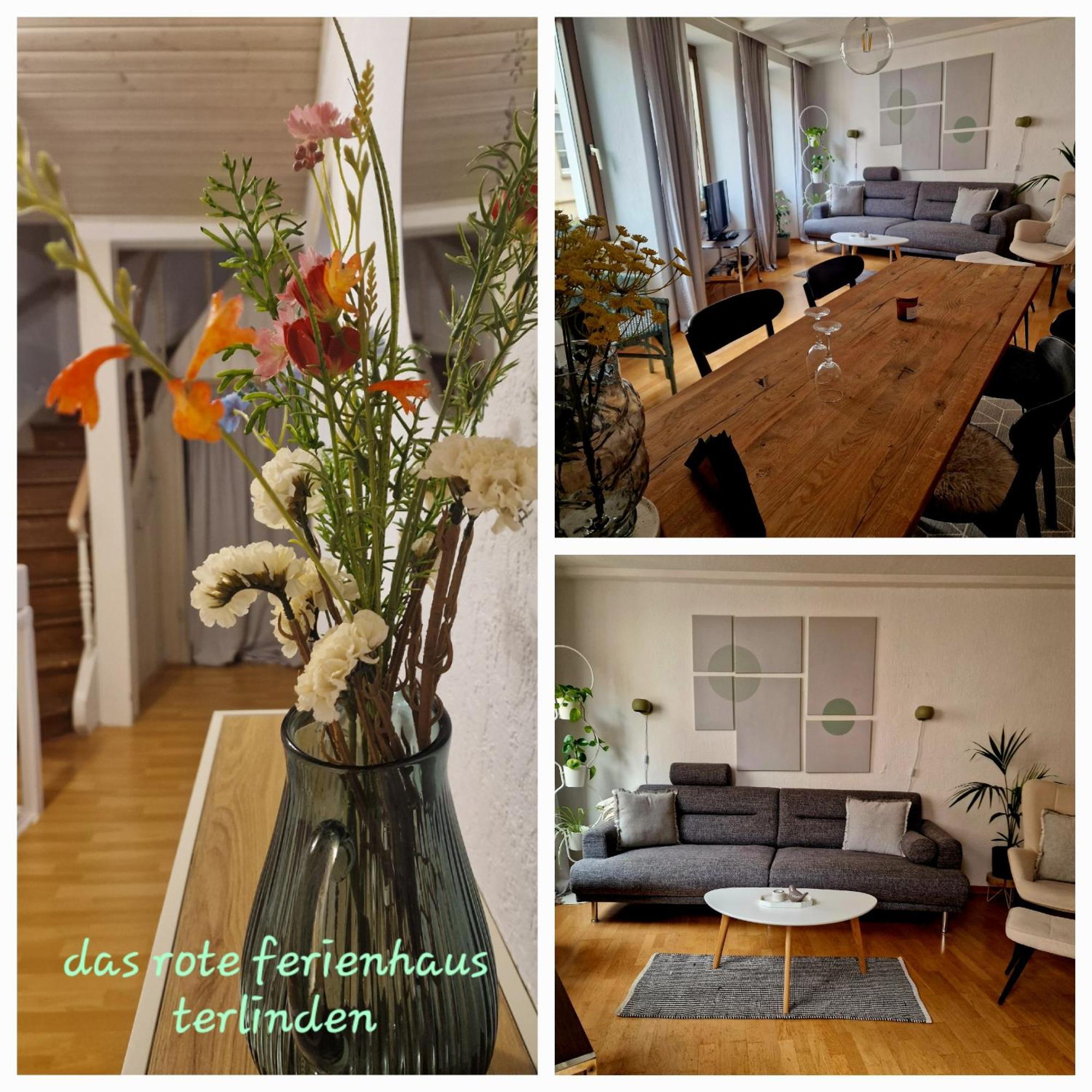 Das Rote Ferienhaus Terlinden Lieser Eksteriør bilde
